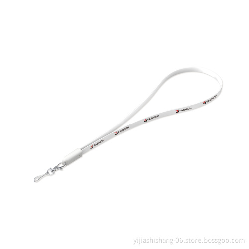 Yijiashishang Small QTY USB Lanyard with Printed Logo Charging Sync Data Cable 3 in 1 Manufacturer